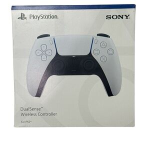 Sony DualSense Wireless Controller - White and Black